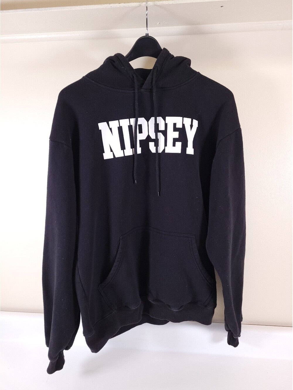 Nipsey Hussle Hoodie mens XL black hip hop sweatshirt
